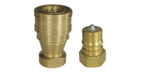 HYDRAULIC COUPLER (JAPANESE STANDARD) BRASS