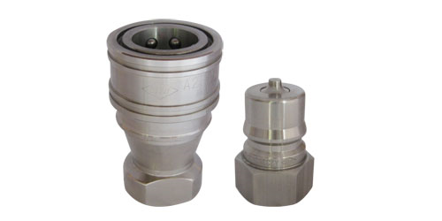 HYDRAULIC COUPLER (JAPANESE STANDARD) STAINLESS STEEL